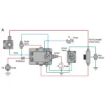 Analyse d'un Circuit avec un Clapet Anti-Retour Piloté