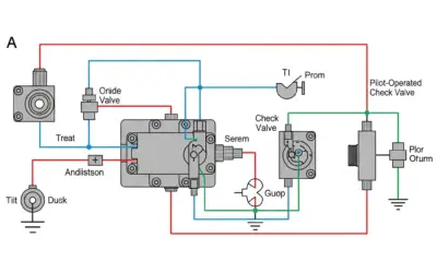 Analyse d’un Circuit avec un Clapet Anti-Retour Piloté