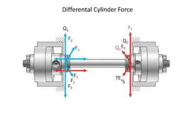 Calcul de la Force d’un Vérin Différentiel