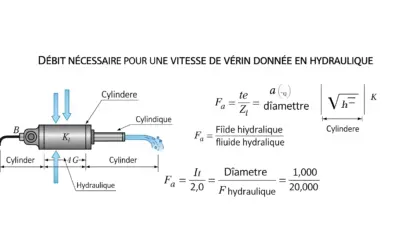 Calcul du Débit pour une Vitesse de Vérin