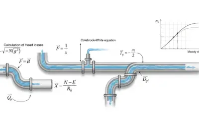 Calcul des Pertes de Charge avec Colebrook-White